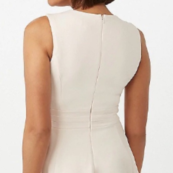 NWT Calvin Klein Fit Flare Sleeveless Dress Pink 8 - Picture 5 of 13